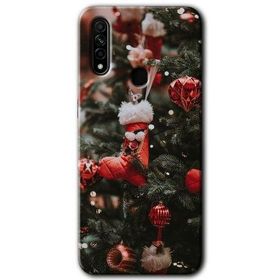 Oppo A31 Happy New Year Baskılı Uyumlu Silikon Kılıf