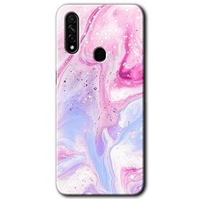 Oppo A31 Kabarmış Leke Baskılı Uyumlu Silikon Kılıf