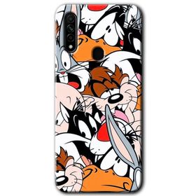Oppo A31 Karakterler Baskılı Uyumlu Silikon Kılıf