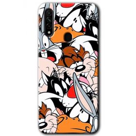 Oppo A31 Karakterler Baskılı Uyumlu Silikon Kılıf