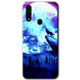 Oppo A31 Mega Kurt Baskılı Uyumlu Silikon Kılıf