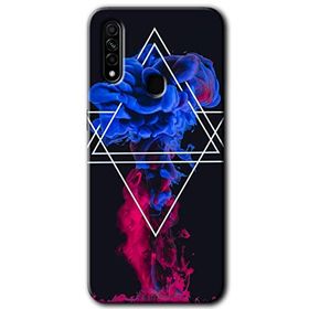 Oppo A31 Mekanik Duman 1 Baskılı Uyumlu Silikon Kılıf