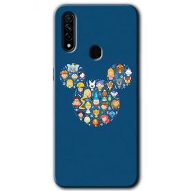 Oppo A31 Mickey Baskılı Uyumlu Silikon Kılıf