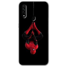 Oppo A31 Örümcek Adam Baskılı Uyumlu Silikon Kılıf