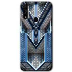 Oppo A31 Retro Building Baskılı Uyumlu Silikon Kılıf