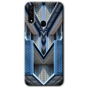Oppo A31 Retro Building Baskılı Uyumlu Silikon Kılıf
