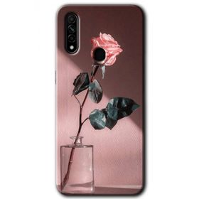 Oppo A31 Retro Gül Baskılı Uyumlu Silikon Kılıf