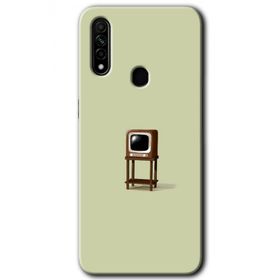 Oppo A31 Retro TV Baskılı Uyumlu Silikon Kılıf