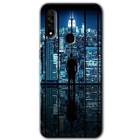 Oppo A31 Şehir Manzarası Baskılı Uyumlu Silikon Kılıf