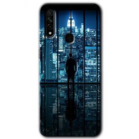 Oppo A31 Şehir Manzarası Baskılı Uyumlu Silikon Kılıf