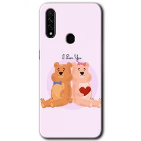 Oppo A31 Sevgili Ayıcık Baskılı Uyumlu Silikon Kılıf