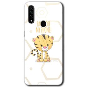 Oppo A31 Sevimli Kedi 1 Baskılı Uyumlu Silikon Kılıf