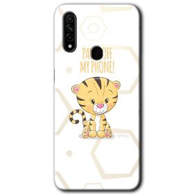 Oppo A31 Sevimli Kedi 1 Baskılı Uyumlu Silikon Kılıf
