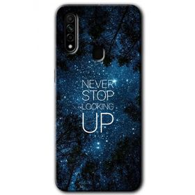 Oppo A31 Stars Wallpaper Baskılı Uyumlu Silikon Kılıf