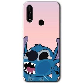 Oppo A31 Stitch Baskılı Uyumlu Silikon Kılıf