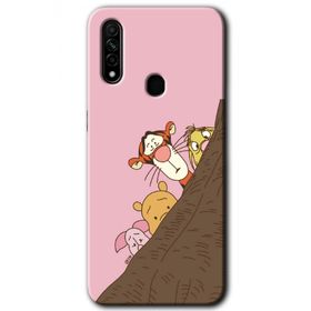 Oppo A31 Winnie the Pooh Baskılı Uyumlu Silikon Kılıf