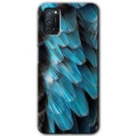 Oppo A52 9D Tüyler Baskılı Uyumlu Silikon Kılıf