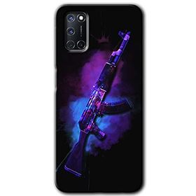 Oppo A52 AK Baskılı Uyumlu Silikon Kılıf