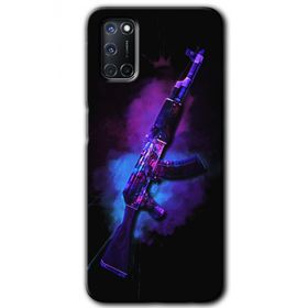 Oppo A52 AK Baskılı Uyumlu Silikon Kılıf