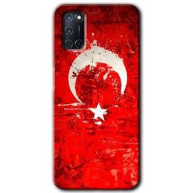 Oppo A52 Albayrak 2 Baskılı Uyumlu Silikon Kılıf