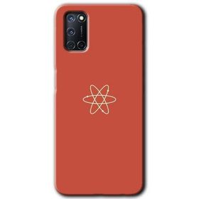 Oppo A52 Atom Baskılı Uyumlu Silikon Kılıf