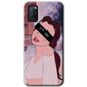 Oppo A52 Bad Girl Baskılı Uyumlu Silikon Kılıf