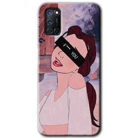 Oppo A52 Bad Girl Baskılı Uyumlu Silikon Kılıf