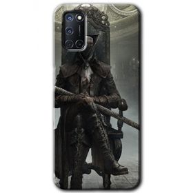 Oppo A52 Bloodborne Hunters Baskılı Uyumlu Silikon Kılıf