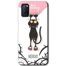 Oppo A52 Dark Sunday Baskılı Uyumlu Silikon Kılıf