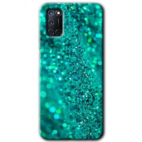 Oppo A52 Diamonds Baskılı Uyumlu Silikon Kılıf