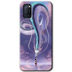 Oppo A52 Dragon Snake Baskılı Uyumlu Silikon Kılıf