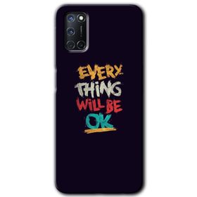 Oppo A52 Everything Baskılı Uyumlu Silikon Kılıf