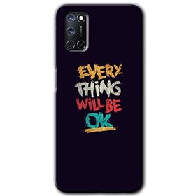 Oppo A52 Everything Baskılı Uyumlu Silikon Kılıf