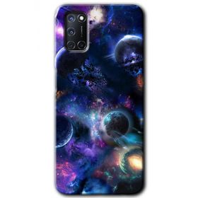 Oppo A52 Gezegen Karışımı Baskılı Uyumlu Silikon Kılıf