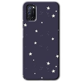 Oppo A52 Gökyüzü Yıldız Baskılı Uyumlu Silikon Kılıf