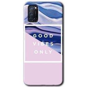 Oppo A52 Good Vibes Baskılı Uyumlu Silikon Kılıf