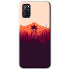 Oppo A52 Gözlem Kulesi Baskılı Uyumlu Silikon Kılıf