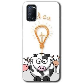 Oppo A52 İdea Lamp Baskılı Uyumlu Silikon Kılıf