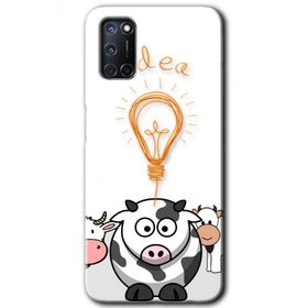 Oppo A52 İdea Lamp Baskılı Uyumlu Silikon Kılıf