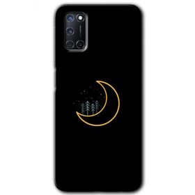 Oppo A52 İyi Geceler Baskılı Uyumlu Silikon Kılıf