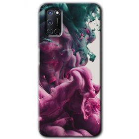 Oppo A52 Liquid Cloud Baskılı Uyumlu Silikon Kılıf