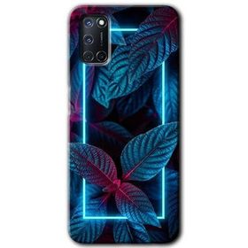 Oppo A52 Mekanik Yaprak 4 Baskılı Uyumlu Silikon Kılıf