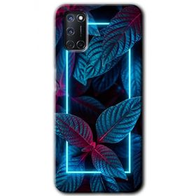 Oppo A52 Mekanik Yaprak 4 Baskılı Uyumlu Silikon Kılıf