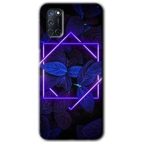 Oppo A52 Mekanik Yaprak 5 Baskılı Uyumlu Silikon Kılıf
