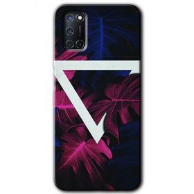 Oppo A52 Mekanik Yaprak Baskılı Uyumlu Silikon Kılıf
