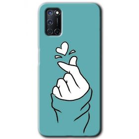 Oppo A52 Mutluluk Baskılı Uyumlu Silikon Kılıf