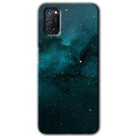 Oppo A52 Penguenler Baskılı Uyumlu Silikon Kılıf