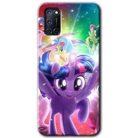 Oppo A52 Pony Baskılı Uyumlu Silikon Kılıf