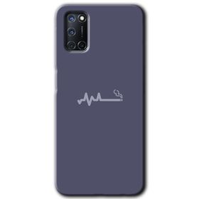 Oppo A52 Sigara Zararlıdır Baskılı Uyumlu Silikon Kılıf