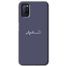 Oppo A52 Sigara Zararlıdır Baskılı Uyumlu Silikon Kılıf
